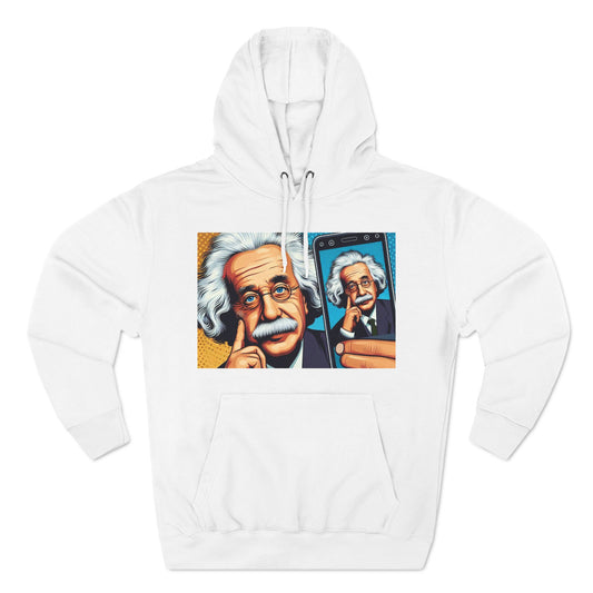 Three-Panel Fleece Hoodie